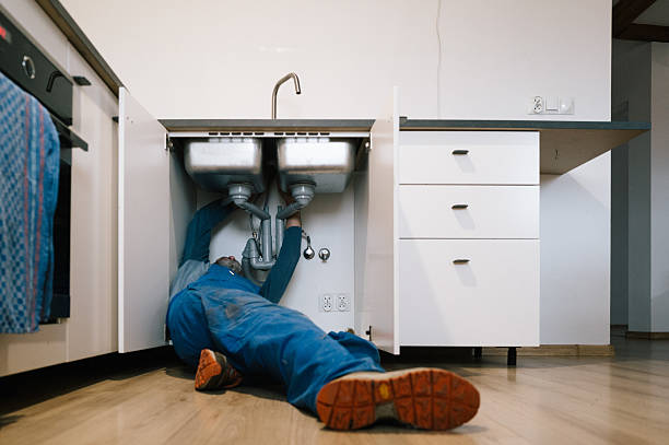 Professional Pipe Repair technician working in Avon, MA